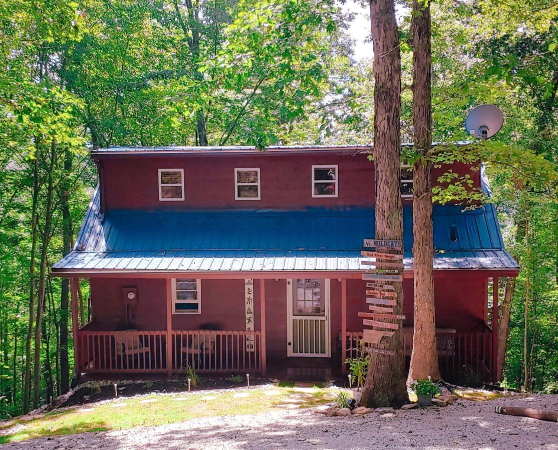 Trailseeker Cabin W King Bed Hot Tub At Red River Gorge Natural Bridge Stanton Eksteriør bilde