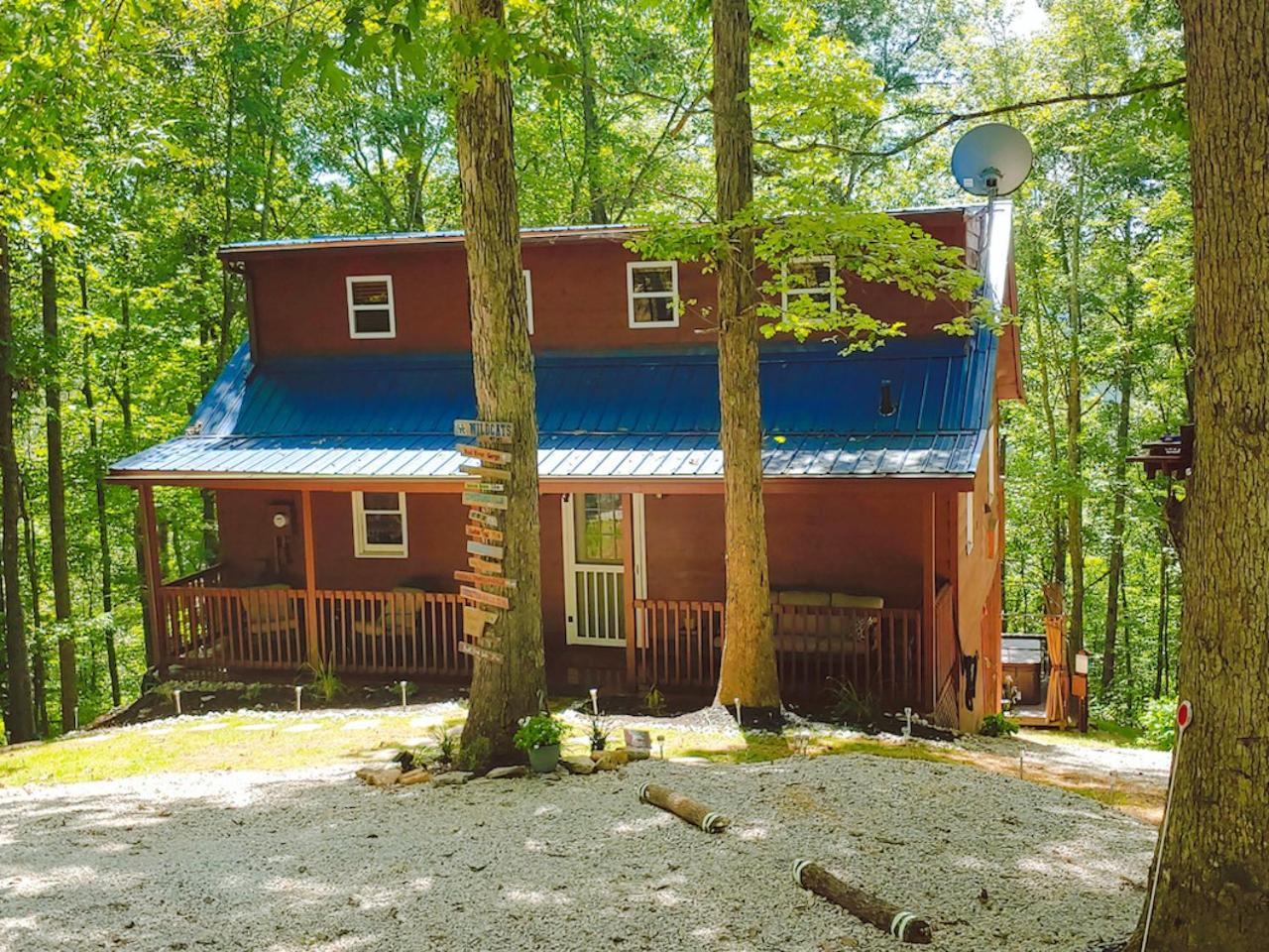 Trailseeker Cabin W King Bed Hot Tub At Red River Gorge Natural Bridge Stanton Eksteriør bilde