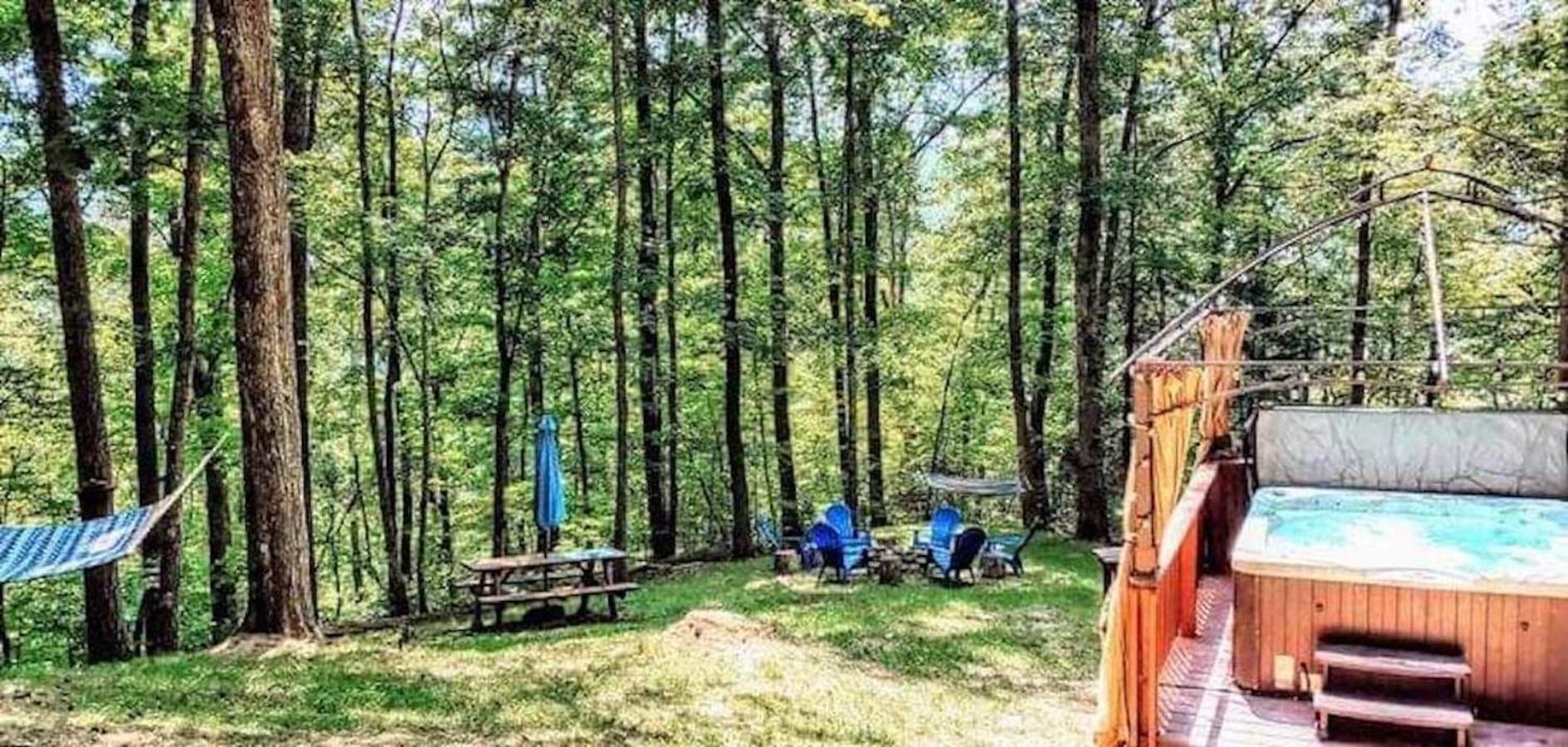 Trailseeker Cabin W King Bed Hot Tub At Red River Gorge Natural Bridge Stanton Eksteriør bilde